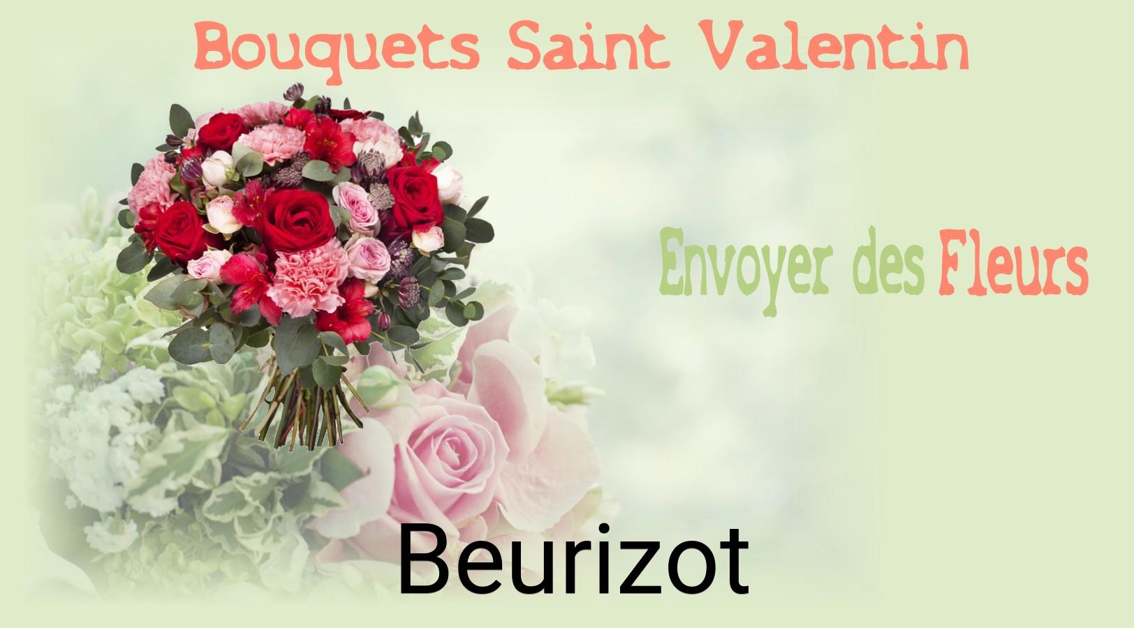 Roses de Saint-Valentin livrées à Beurizot